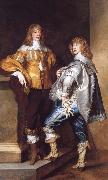 Anthony Van Dyck Lord John Stuart and His Brother,Lord Bernard Stuart Spain oil painting reproduction